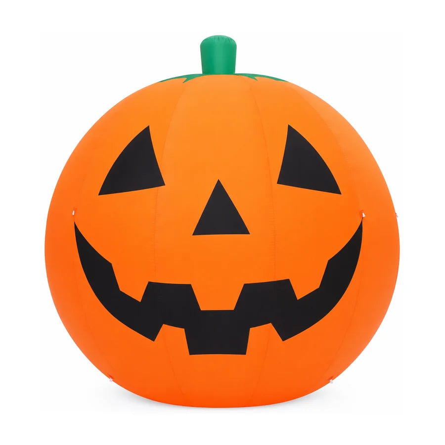 Ravenmoor 10 ft Pumpkin Inflatable, studio packshot on white