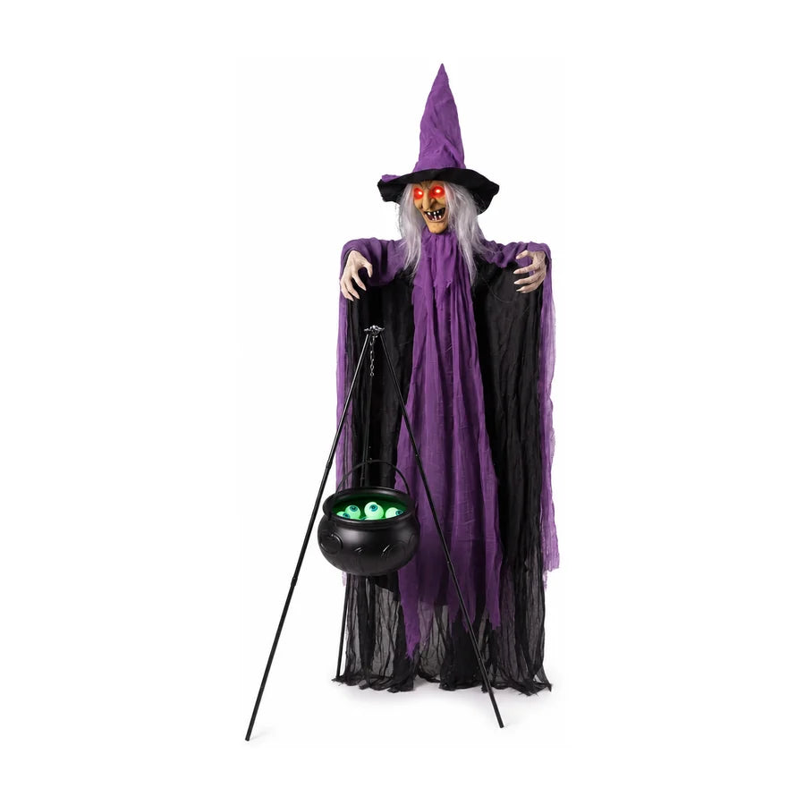Blackmoor Witch Animatronic, studio packshot on white