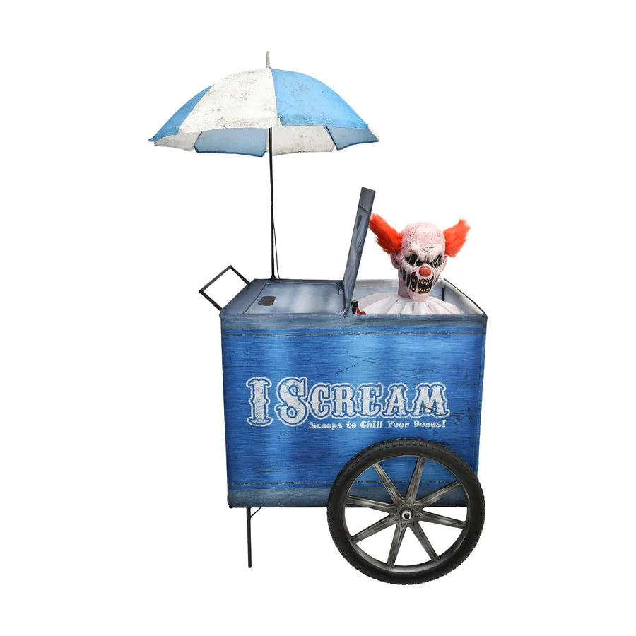 Grimsby Shrouded Screamer Clown, studio packshot on white