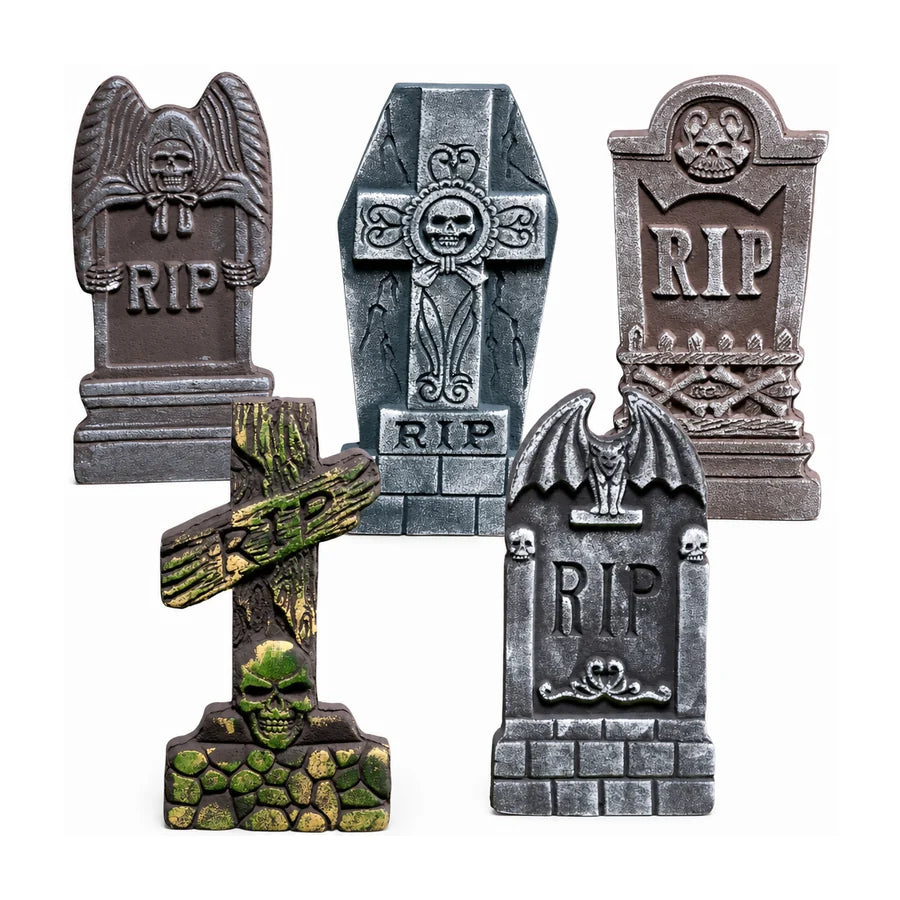 Duskmere Headstone, 5 pack, studio packshot on white