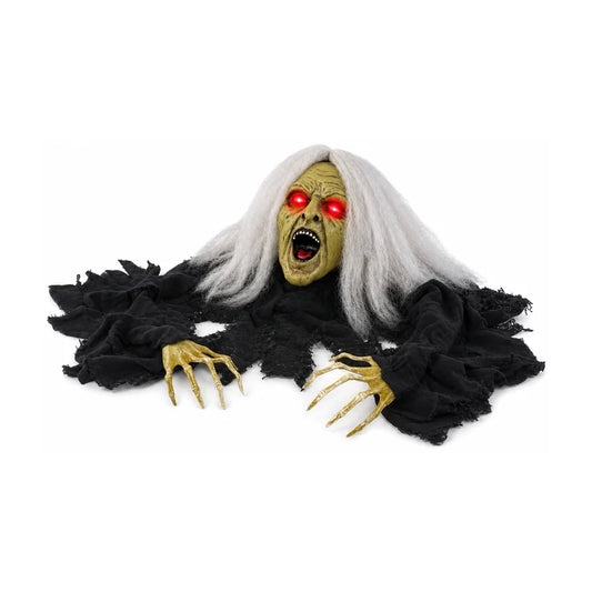 Vesper Witch Animatronic, studio packshot on white