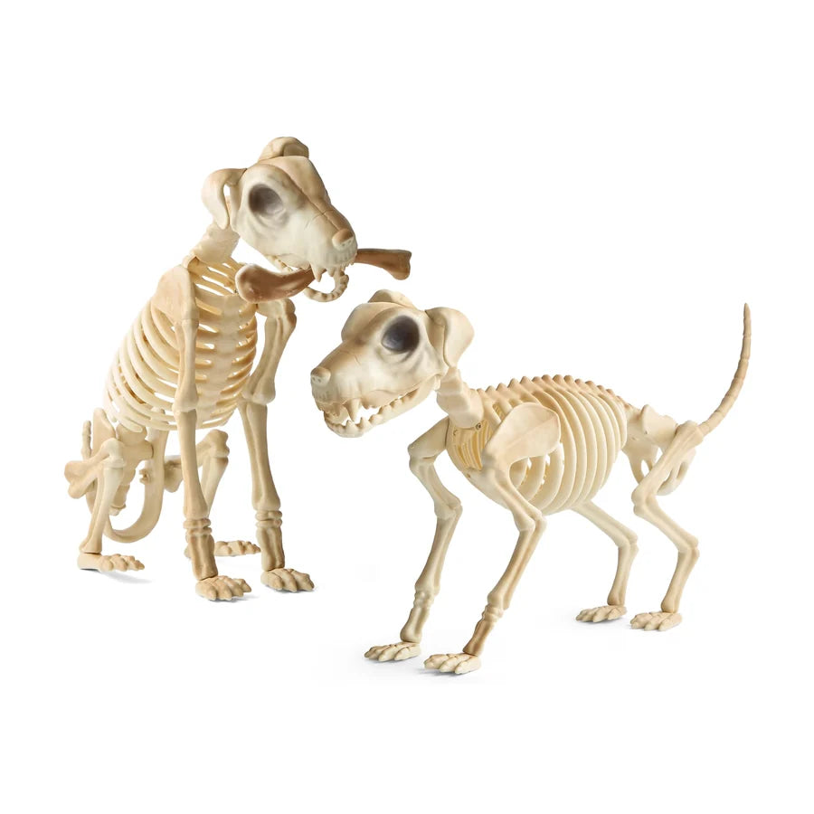 Barkmoor Skeleton Dog Pair