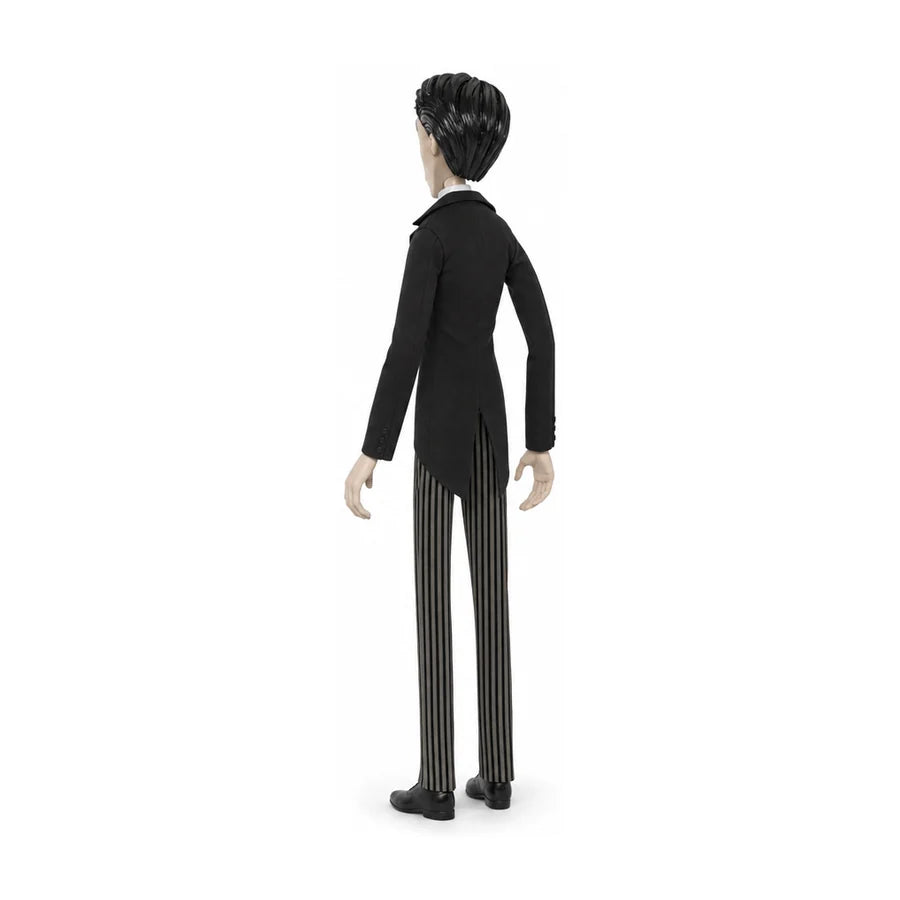 Pinstripe Groom Animatronic, three-quarter view on white